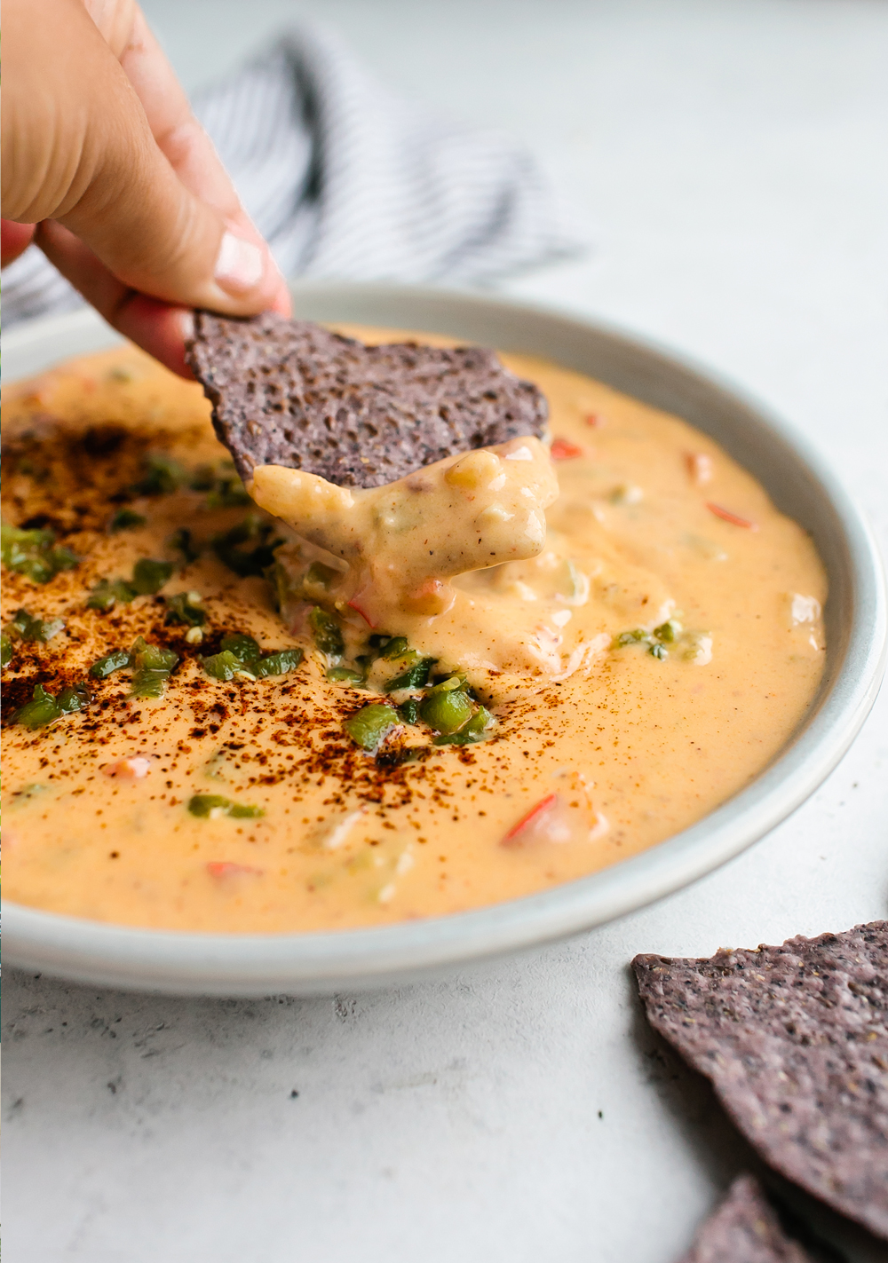 Roasted Jalapeño Queso